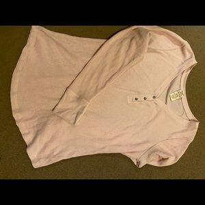 Thermal button shirt